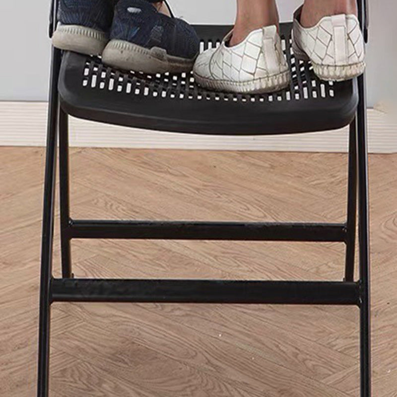 Minimalist Iron Plastic Desk Chair
