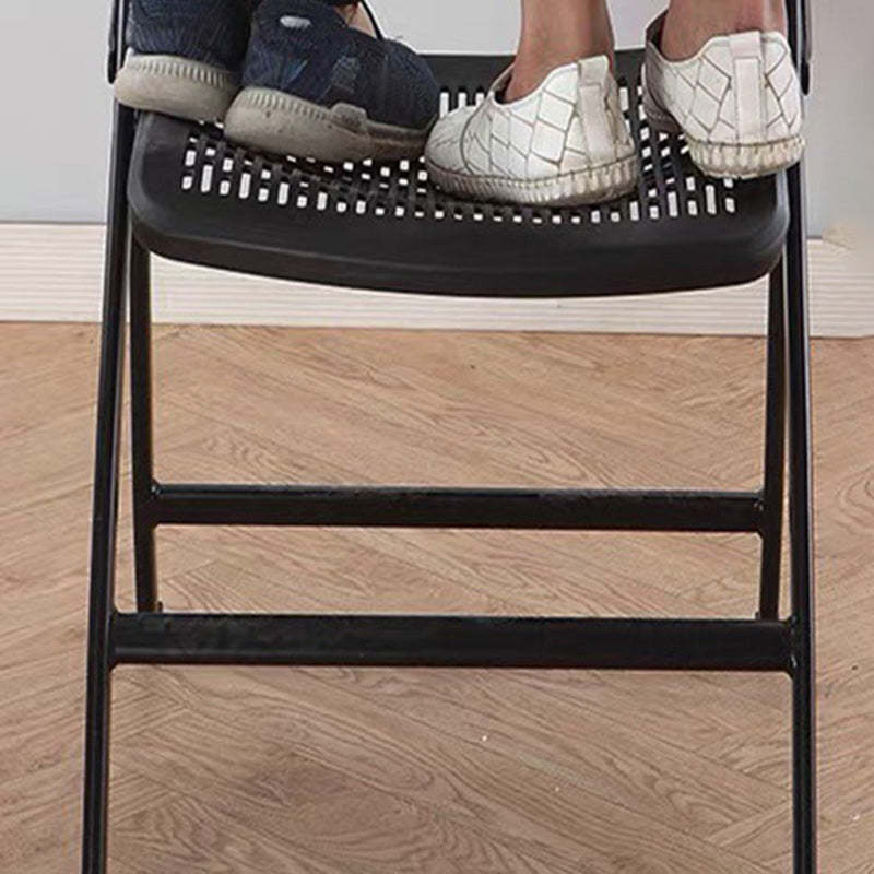 Minimalist Iron Plastic Desk Chair