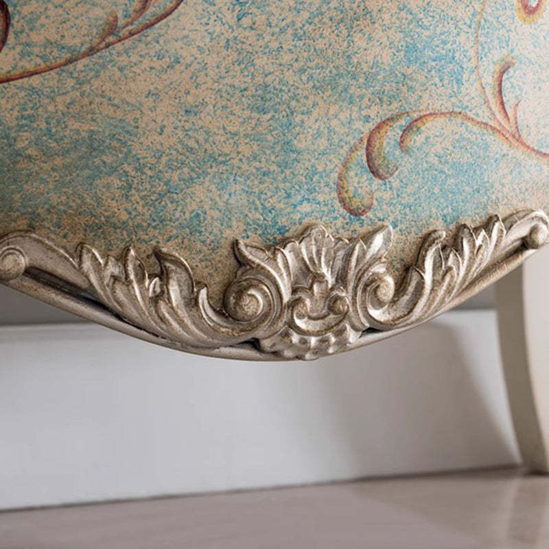 Vintage Patterned 3-Drawer Side Table