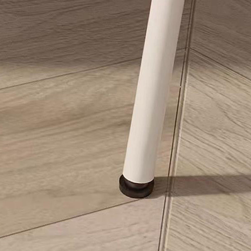 Contemporary Bow Knot Lambswool Vanity Stool