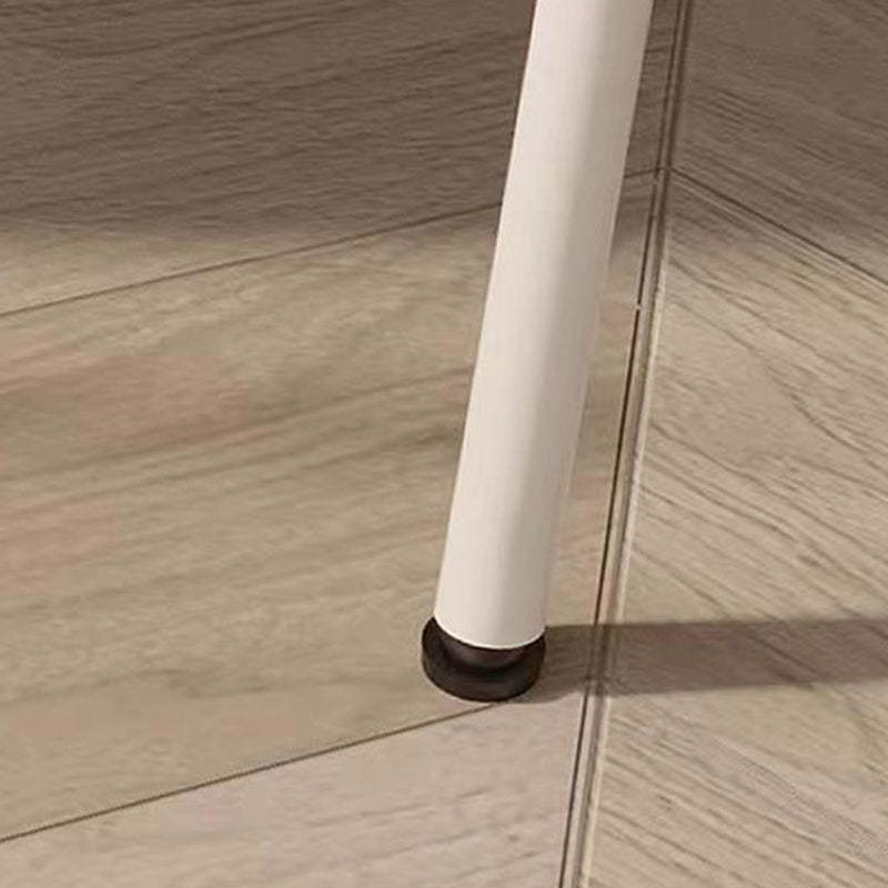 Contemporary Bow Knot Lambswool Vanity Stool
