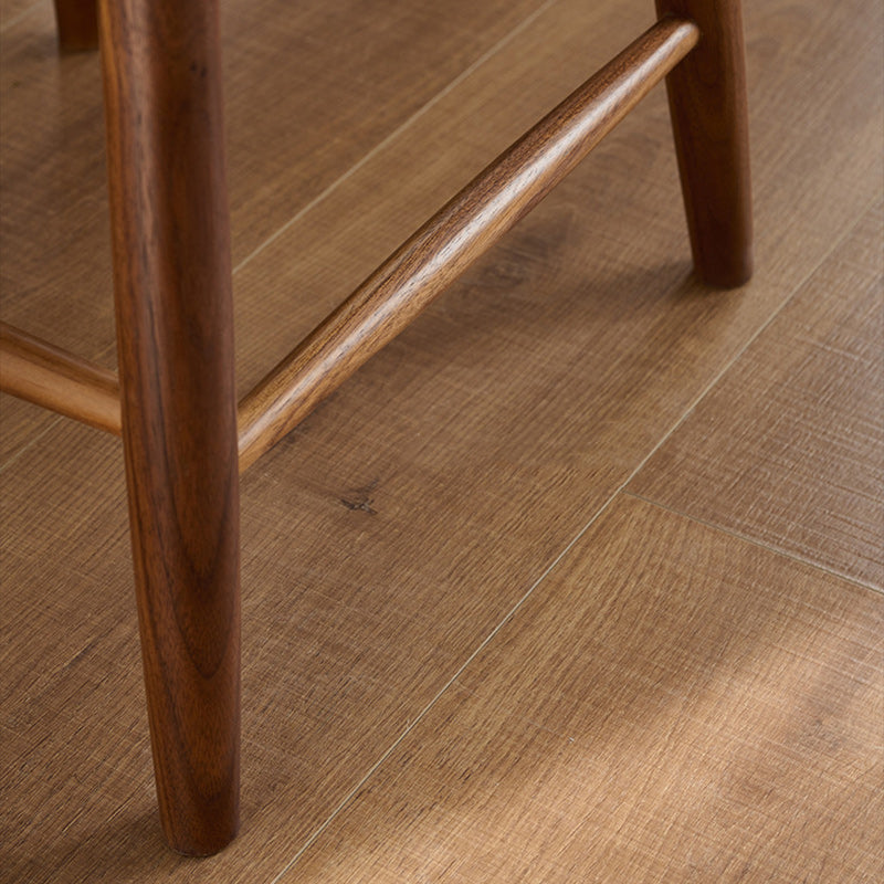 Retro Rope Cherry Wood Dining Chair