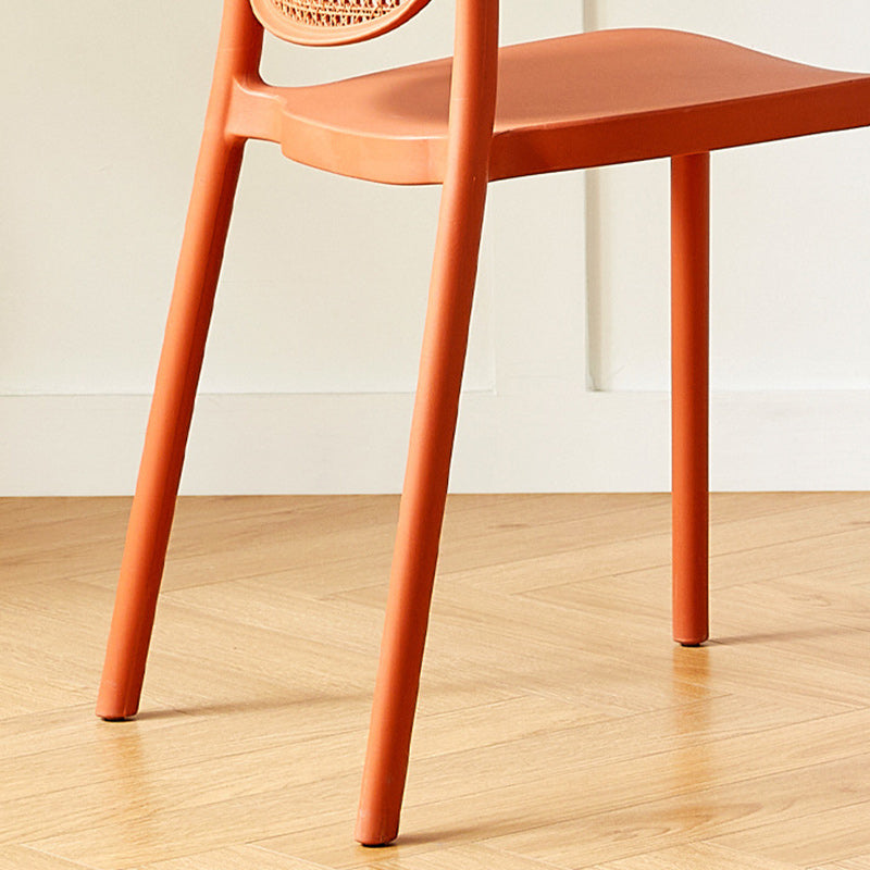 Nordic Macaron Dining Chair — Black