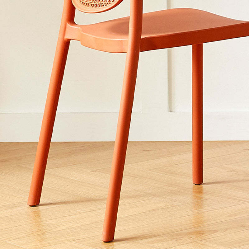Nordic Macaron Dining Chair — Black