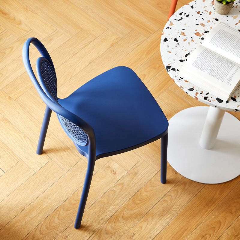 Nordic Macaron Dining Chair — Dark Gray