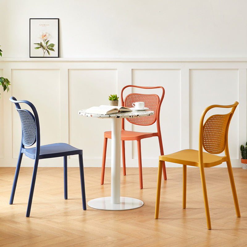 Nordic Macaron Dining Chair — Lotus Pink