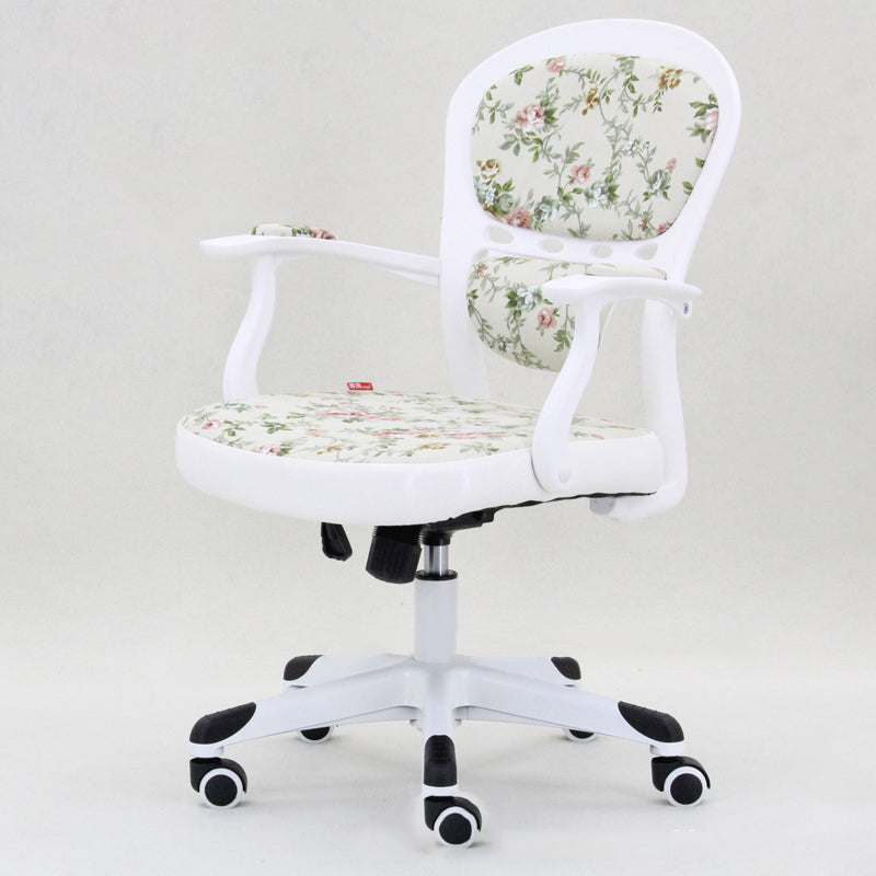 Modern Fabric Nylon PU Desk Armchair