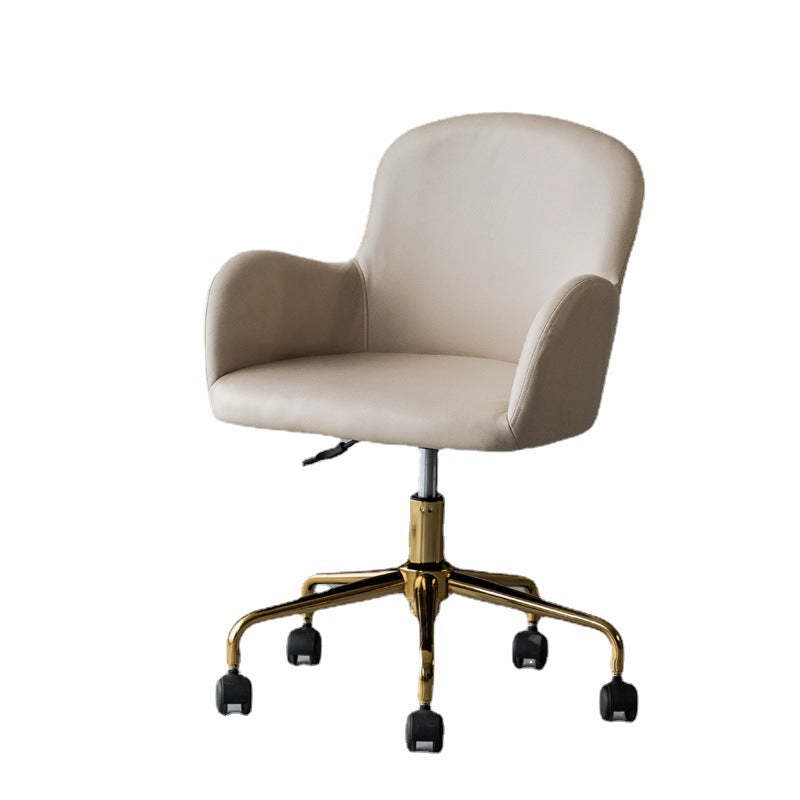 Modern Fabric Stainless Steel Desk Armchair
