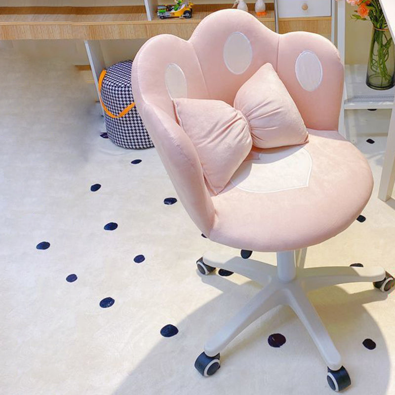 Contemporary Fabric Nylon Vanity Stool