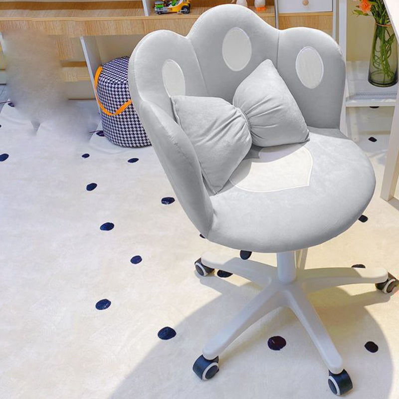 Contemporary Fabric Nylon Vanity Stool