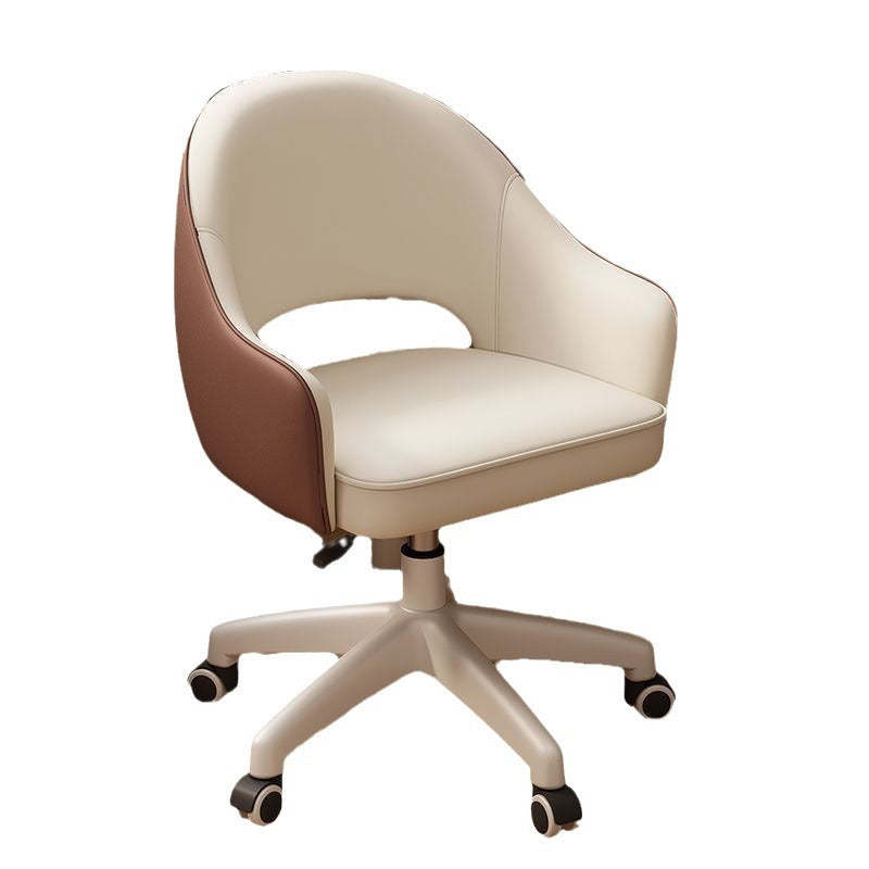 Modern Leather Nylon Desk Armchair
