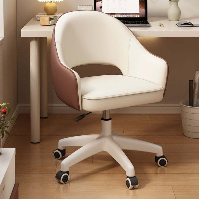 Modern Leather Nylon Desk Armchair
