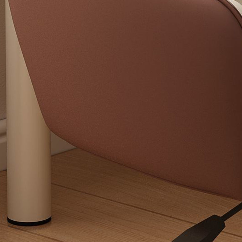 Modern Leather Nylon Desk Armchair