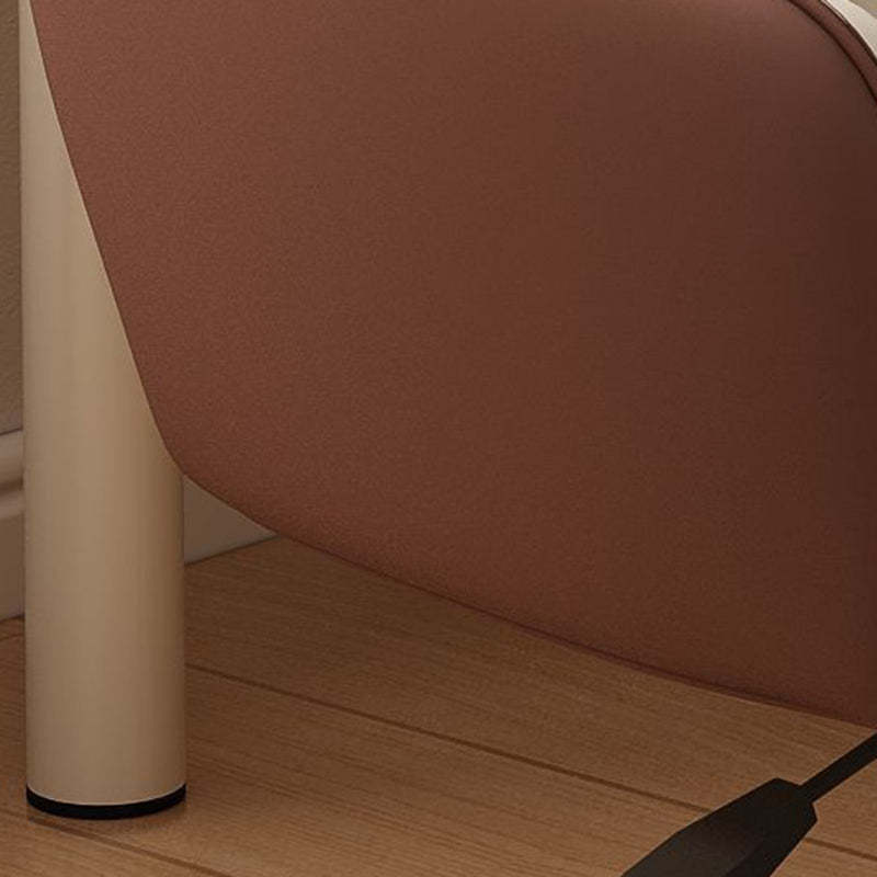 Modern Leather Nylon Desk Armchair