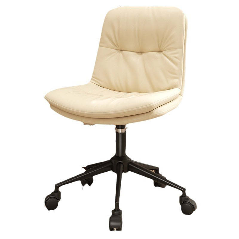 Nordic Leather Steel Desk Chair