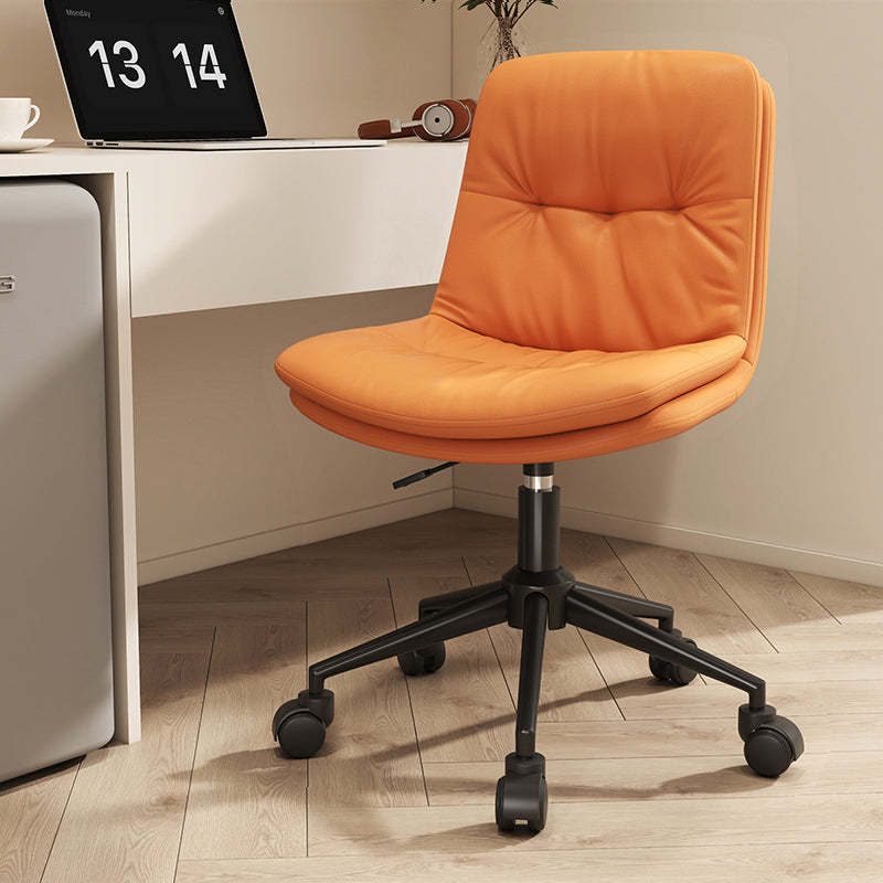 Nordic Leather Steel Desk Chair