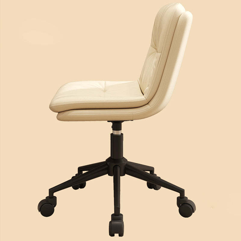 Nordic Leather Steel Desk Chair