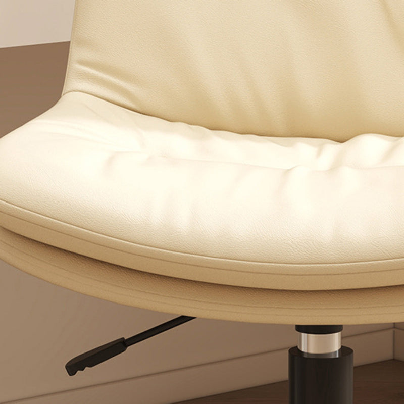 Nordic Leather Steel Desk Chair