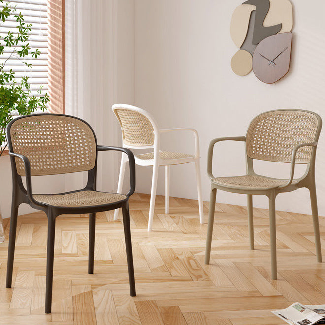 Rattan Plastic Dining Chair
