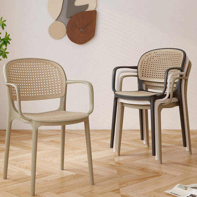 Rattan Plastic Dining Chair