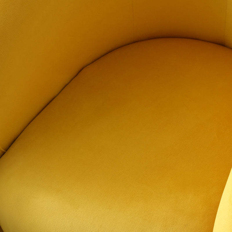 Nordic Velvet Steel Wood Sofa