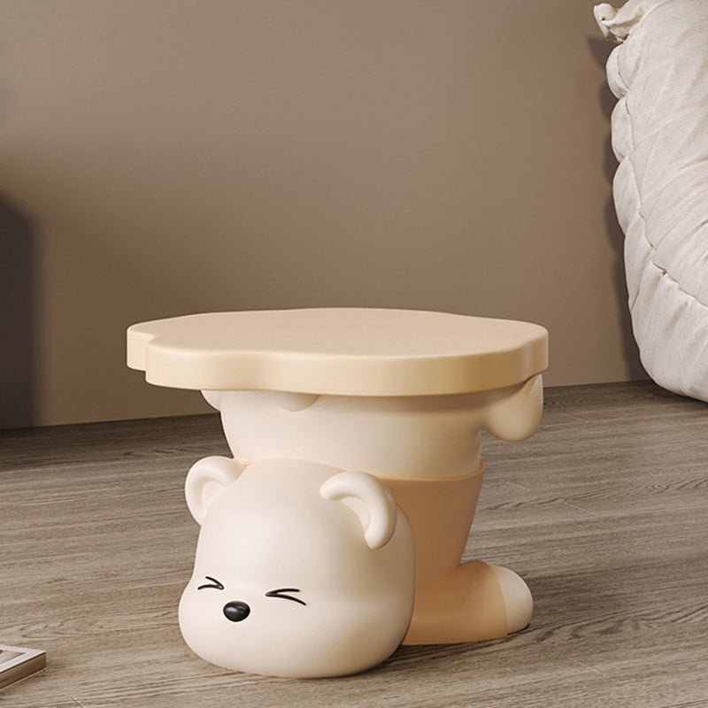 Bear Resin Footstool