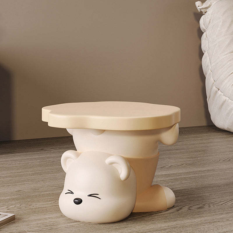 Bear Resin Footstool