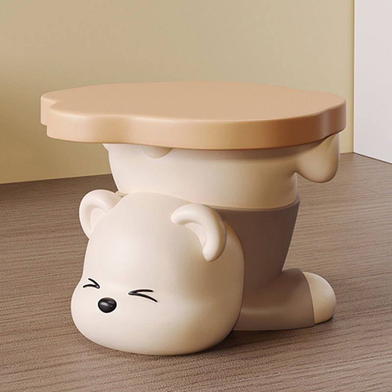 Bear Resin Footstool