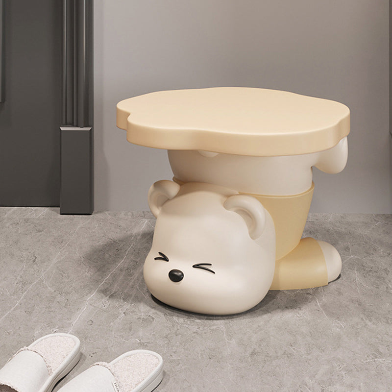 Bear Resin Footstool