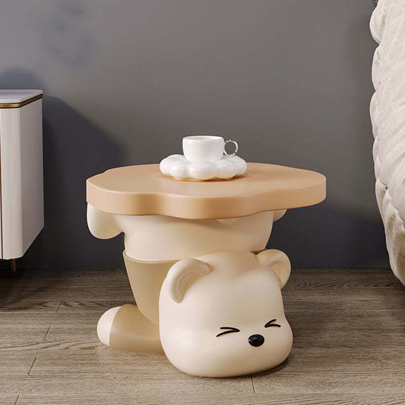 Bear Resin Footstool