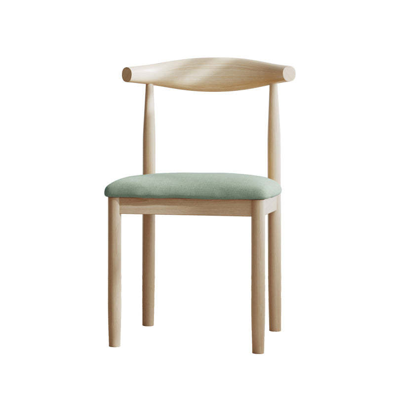 Minimalist Cotton Wood Dining Chair