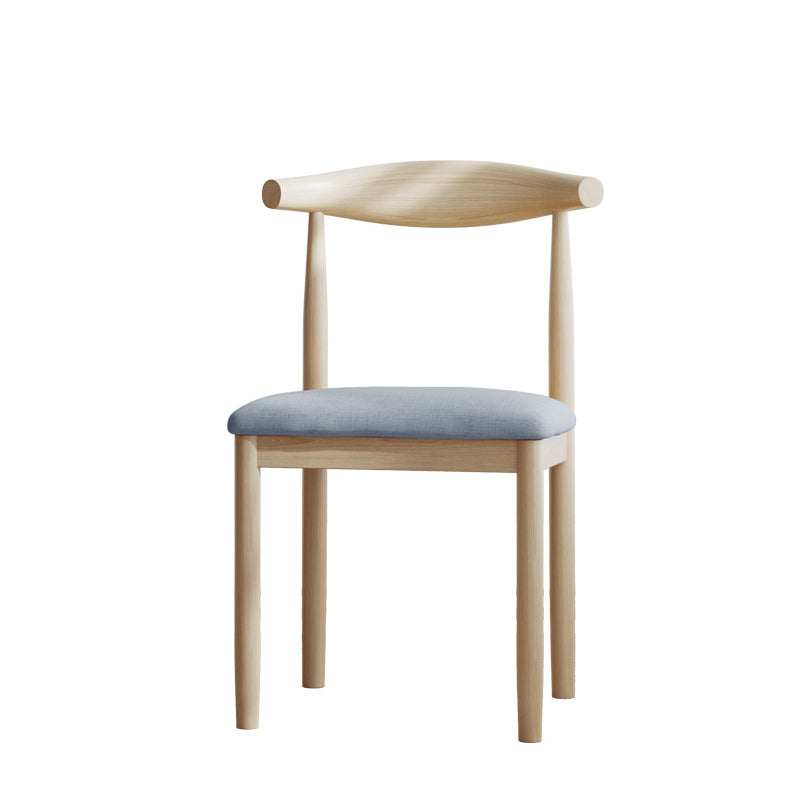 Minimalist Cotton Wood Dining Chair