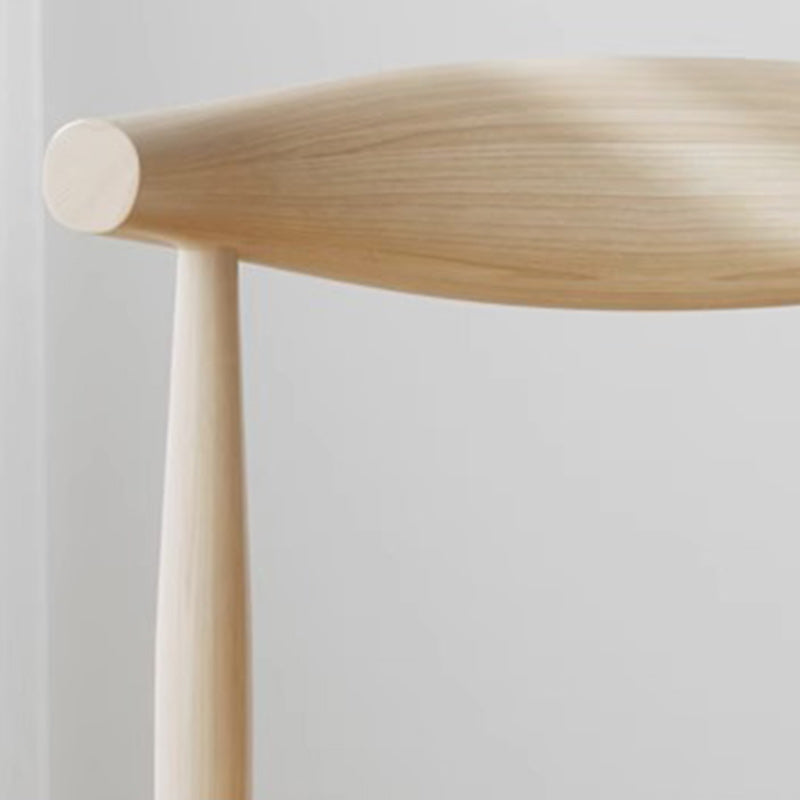 Minimalist Cotton Wood Dining Chair