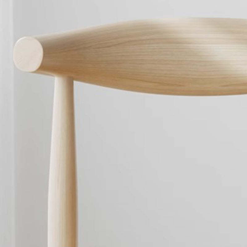 Minimalist Cotton Wood Dining Chair