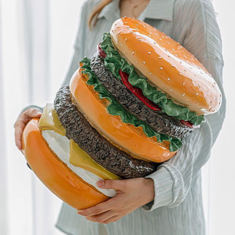 Hamburger Corn Footstool