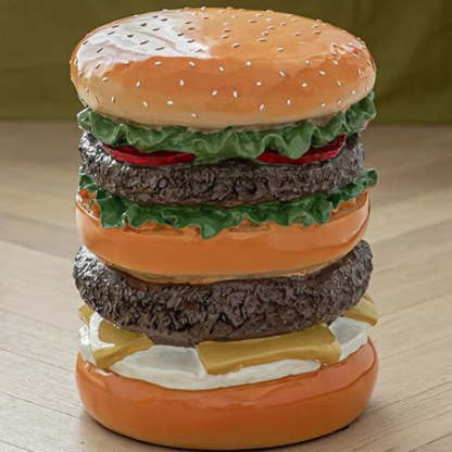 Hamburger Corn Footstool