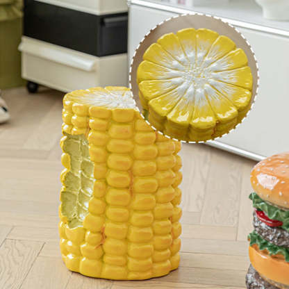Hamburger Corn Footstool