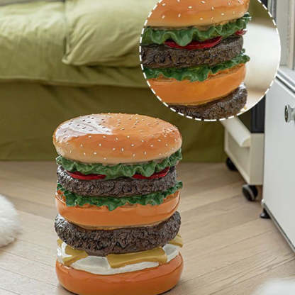 Hamburger Corn Footstool