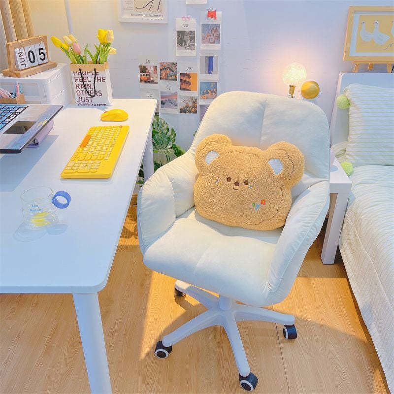 Modern Flannelette Nylon Desk Armchair