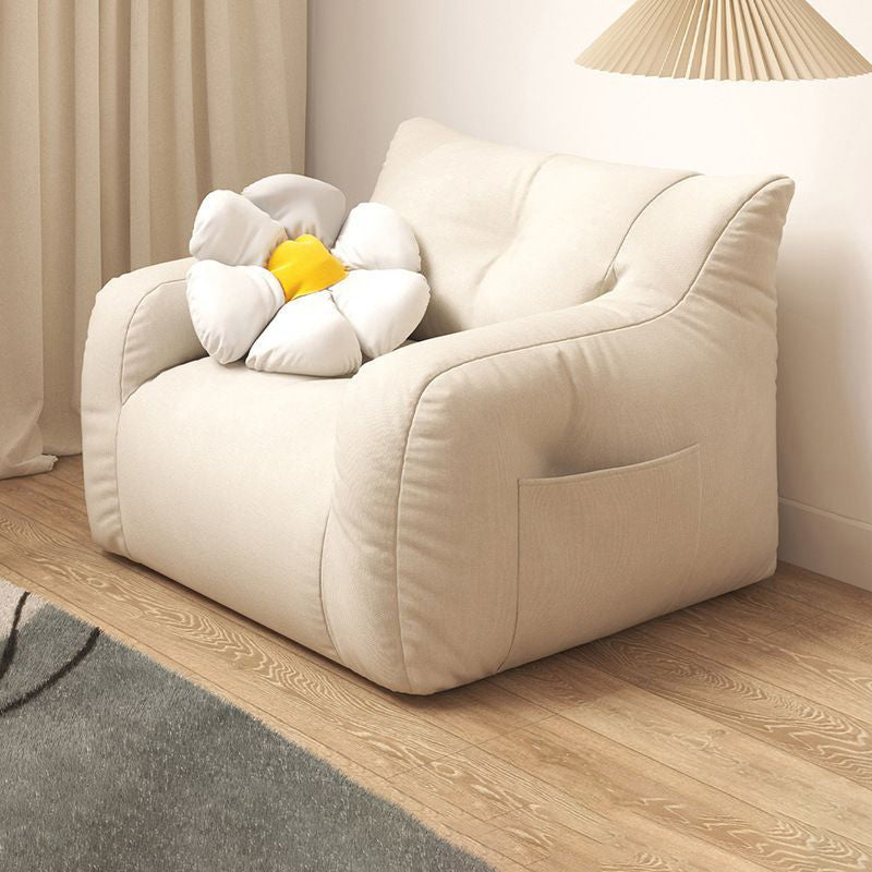 Nordic Cotton EPS Backrest Sofa — Off White