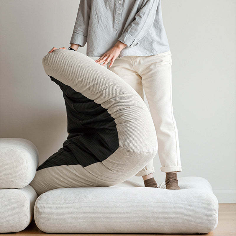 Japanese Corduroy Velvet Cotton Sofa