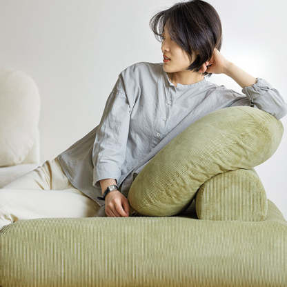 Japanese Corduroy Velvet Cotton Sofa