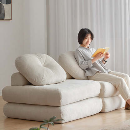 Japanese Corduroy Velvet Cotton Sofa