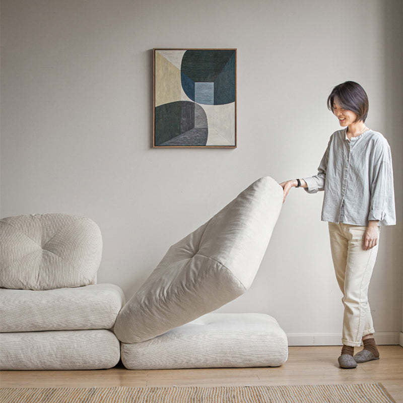 Japanese Corduroy Velvet Cotton Sofa