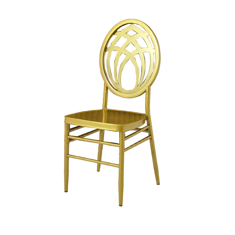 Luxury Stainless Steel Dining Chair