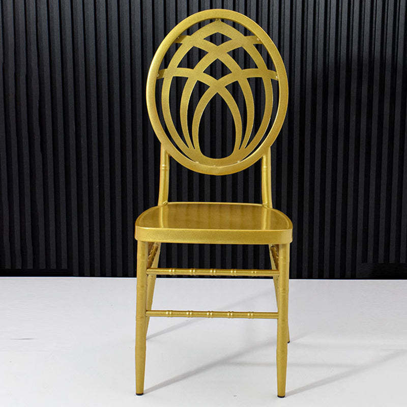 Luxury Stainless Steel Dining Chair