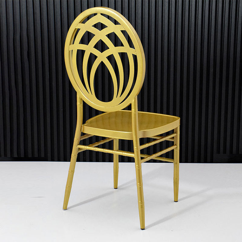Luxury Stainless Steel Dining Chair