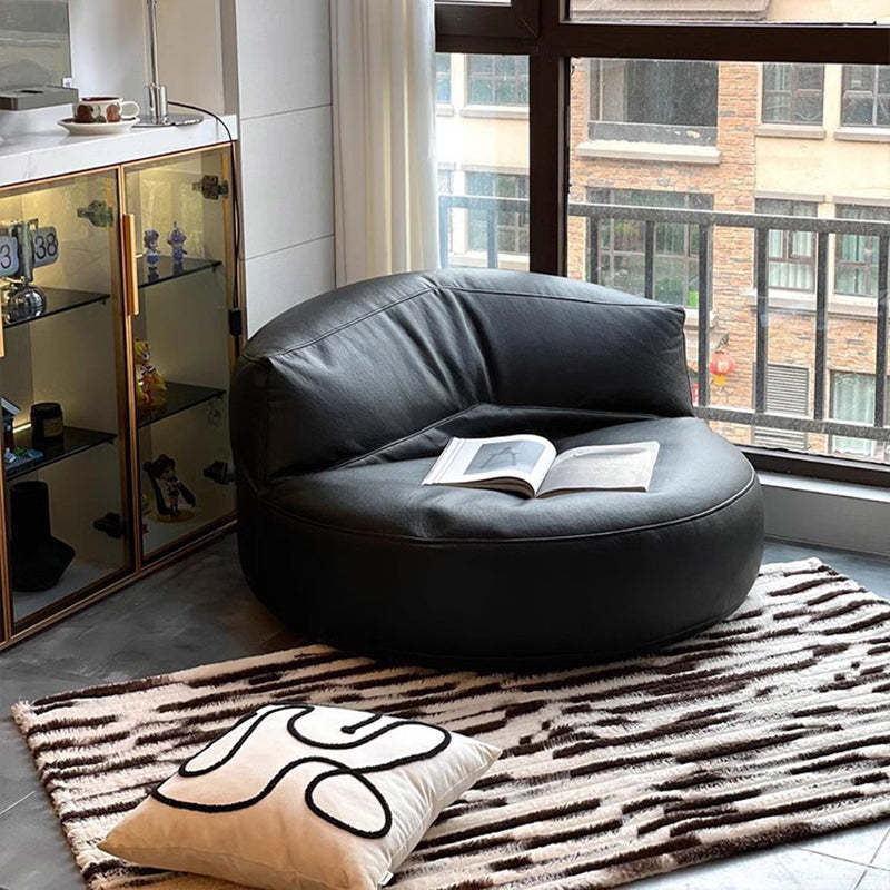 Nordic EPS Leather Sofa — Sofa / Brown