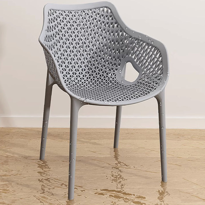 Boho Hollow Waterproof Dining Chair