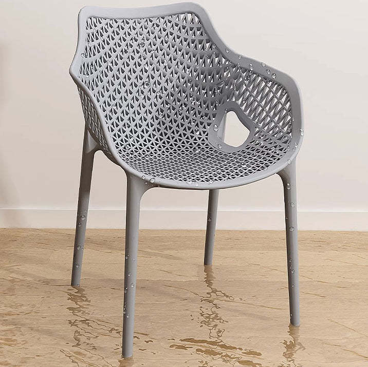 Boho Hollow Waterproof Dining Chair